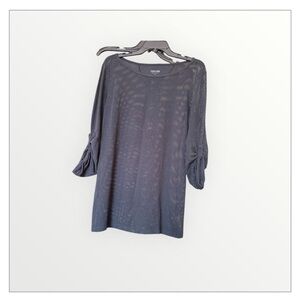 Calvin Klein Black Long Sleeve Top